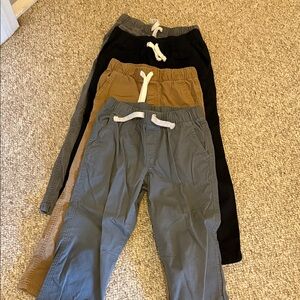 Cat & Jack Kids Joggers - Black, Tan, Gray